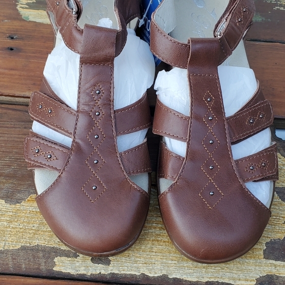 New Slip On Comfort Sandals Sz 9.5 - Picture 4 of 12